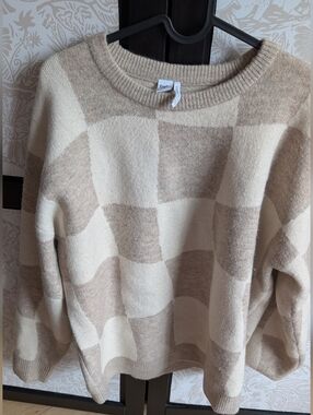 Cozy Checkered Sweater